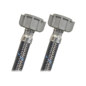 Paquete para constructor con Conector Flexible para agua 1/2" A.M. 1/2" A.M.
