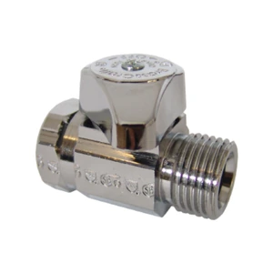 Llave de Control de 1/4 de Vuelta 1/2" FNPT X 1/2" M. Recta