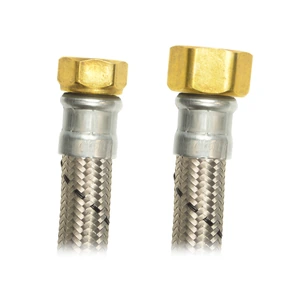 Conector Flexible para Boiler Flujo Mayor 1/2" F.I.P. 3/4" F.I.P.