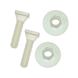 Tornillos ancla plásticos para Brida Flexible (par) largo 2"