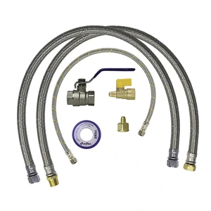 COFLEX-710631912626 / PS-E005 Paquete para instalación lejana de calentador de agua instantáneo (1/2" agua 100 cm-5/16" gas)