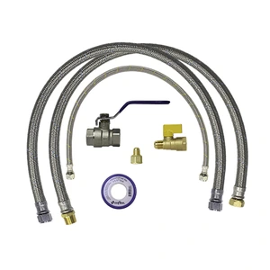 Paquete para instalación cercana de calentador de agua instantáneo (1/2" agua 60cm-3/8" gas)