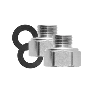 COFLEX-710631913692 / AD-6C8F Adaptador niquelado 3/8" COMP. x 1/2" FNPT