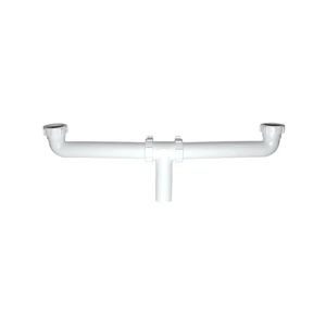 COFLEX-710631914651 / P-B9005 Salida Central para Fregadero doble tarja