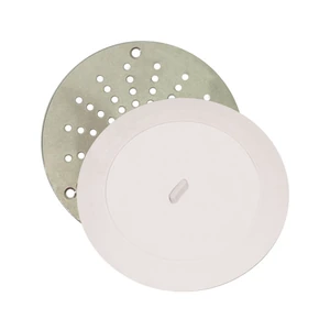 Rejila atrapapelo y tapón para coladera