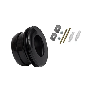 Cuello Flexible para tubería de 4" con tornillo-pija 2.5"