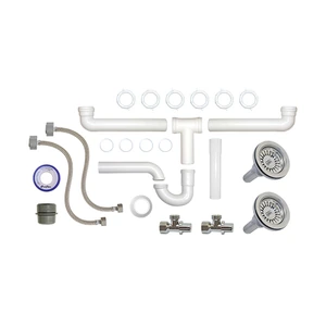COFLEX-710631921086 / PSV-F010 Paquete para instalación de fregadero (2 tarjas)