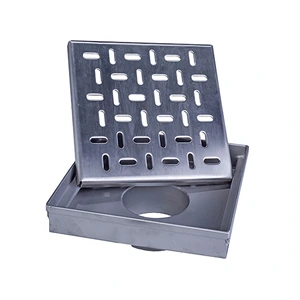 Coladera exterior para patio 25x25cm