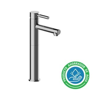 Llave monomando alto para lavabo tipo ovalín