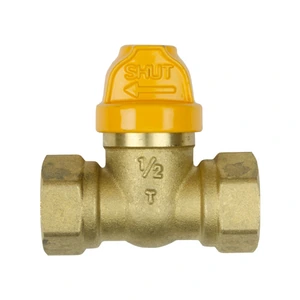 Válvula de Esfera Extrasegura para Gas 1/2"