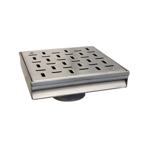 Coladera exterior para patio 25x25cm con tornillos