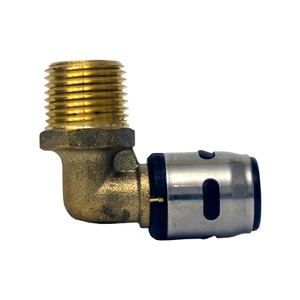 Codo macho 1/2" x 1/2" MNPT