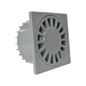 Coladera de PVC para descarga 2" de 15x15cm