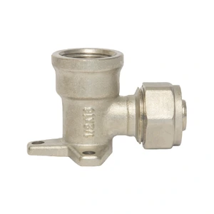 Codo Hembra con Soporte 3/8" x 1/2" FNPT