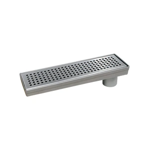 Coladera lineal de acero inoxidable 30cm