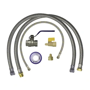 Paquete para instalación cercana de calentador de agua instantáneo (1/2" agua 60 cm-5/16" gas)