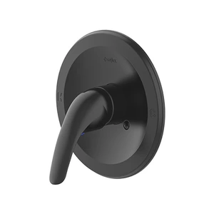Llave Monomando para Regadera acabado negro mate