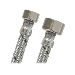 Conector Flexible para agua 3/8" F.I.P. X 1/2" F.I.P.