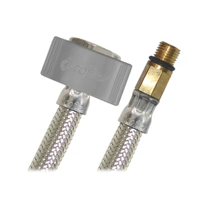 Conector Flexible para agua 1/2" F.I.P. 3/8" U.N.F.