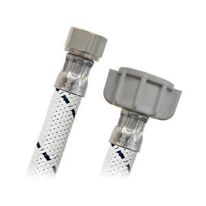 Conector Flexible para agua 3/8" COMP. 1/2" A.M.