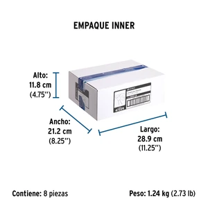 Volteck Base p/fotocelda montaje de 1/2 vuelta, tensión 110 - 220 V