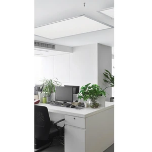 Volteck Panel delgado colgante de LED 45 W 30 x 120 cm luz neutra