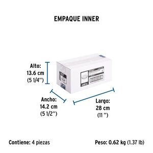Coladera de ABS con rejilla cromada 5