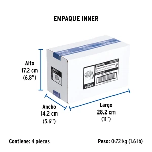 Foset Coladera de ABS salida lateral y rejilla 5