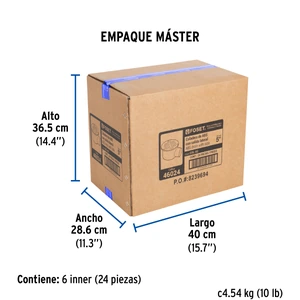 Foset Coladera de ABS salida lateral y rejilla 5