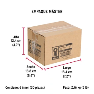 Fiero Bolsa con 100 colas de pato #1, 2.5 cm altura, 6.3 mm ojillo