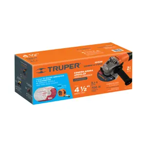 Truper Combo esmeriladora 4-1/2