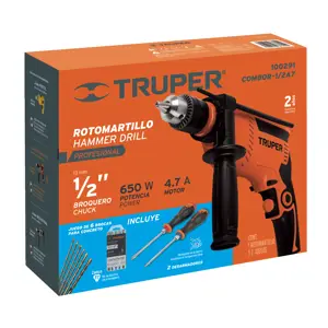 Truper Combo rotomartillo 1/2
