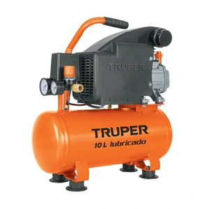 Truper Compresor horizontal 10L, 2 HP (potencia máxima), 127 V