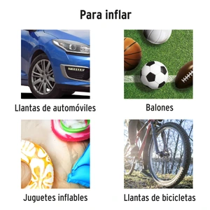 Truper Compresor de aire 12 V portátil, para auto, incluye maletín