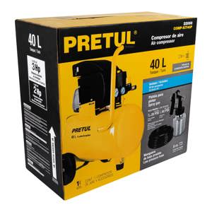 22066 COMP KIT40P TRUPER Kit Compresor 40 L Manguera De PVC Y 