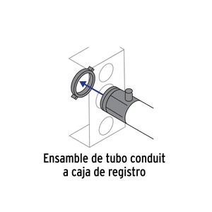 Conector conduit 3/4