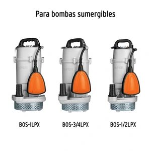 Kit de conector y empaque p/bombas sumerg. metálicas, TRUPER