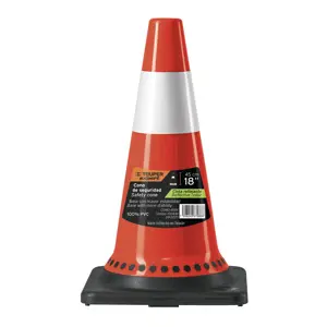 100438 / CONO-45RX Cono de precaución de 45 cm de PVC con reflejante, Expert