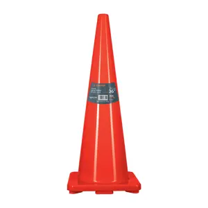 13126 / CONO-90 Cono de precaución de 90 cm de PVC, Truper