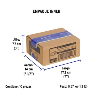 Volteck Contacto industrial reforzado aterrizado, 2 polos+tierra