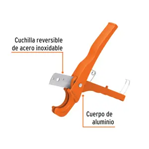 Cortador de tubo de plástico, capacidad corte 3/4