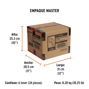 Cortador de tubo de plástico, capacidad corte 1-5/8