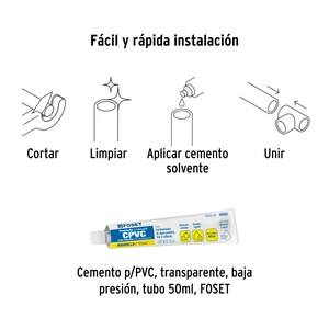 Tubo de 1/2