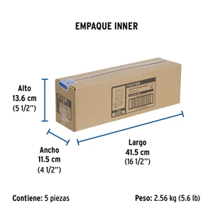 Caja con 2 llaves de empotrar de CPVC para regadera, Foset