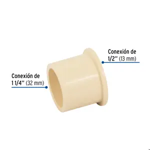 Reducción bushing CPVC 1-1/4