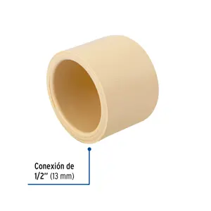 Tapón de CPVC 1/2
