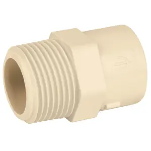 Conector macho de CPVC 3/4