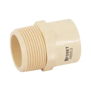 48953 / CPVC-614 Conector macho CPVC 1-1/4