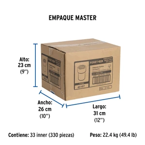 Adaptador hembra de CPVC 1/2