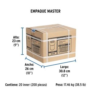 Adaptador hembra de CPVC 3/4
